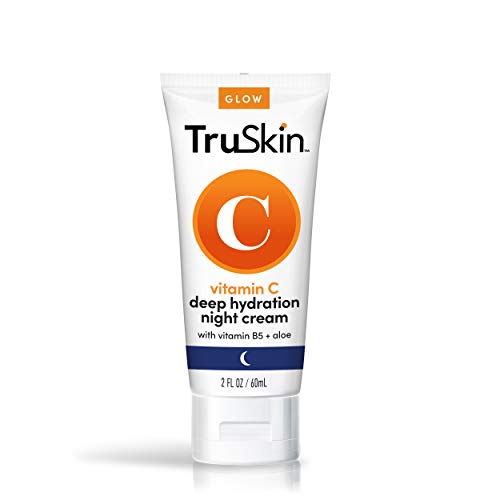 TruSkin Vitamin C Night Cream – Skin’s Natural Collagen Supporting Blend with Cocoa Butter, Vitamin B5, Botanical Essential Oils – Brightening and Hydrating Face & Neck, Firmer-Feeling Skin, 2 fl oz|B08X4WWCFF