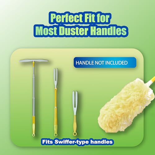 40 Count Disposable Microfiber Duster Refills for Swiffer - 360° Heavy Duty Refills (Handle Not Included)|B0DNWBQ3TW