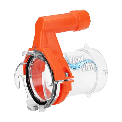 Camco Rhino RV Sewer Hose Extender PRO – 5″ Sewer Hose Extension — Torque-Grip Handle with Built-in LED Flashlight — The Easiest Way to Connect Your RV Sewer Hose (39570)|B0DZ73J2DZ