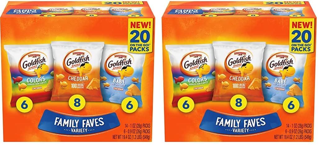 Family Faves Variety1 Ounce & 0.9 Ounce (Pack of 40)