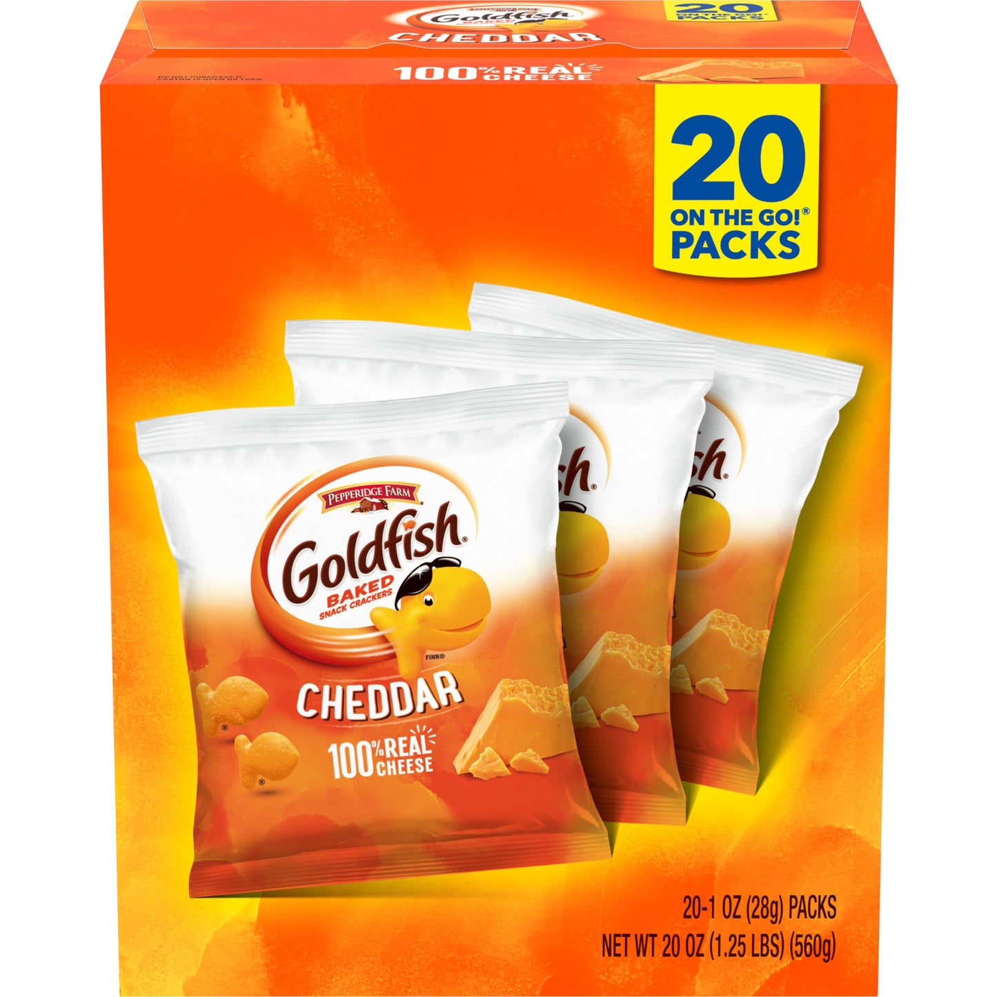 Cheddar1 Ounce (Pack of 20)
