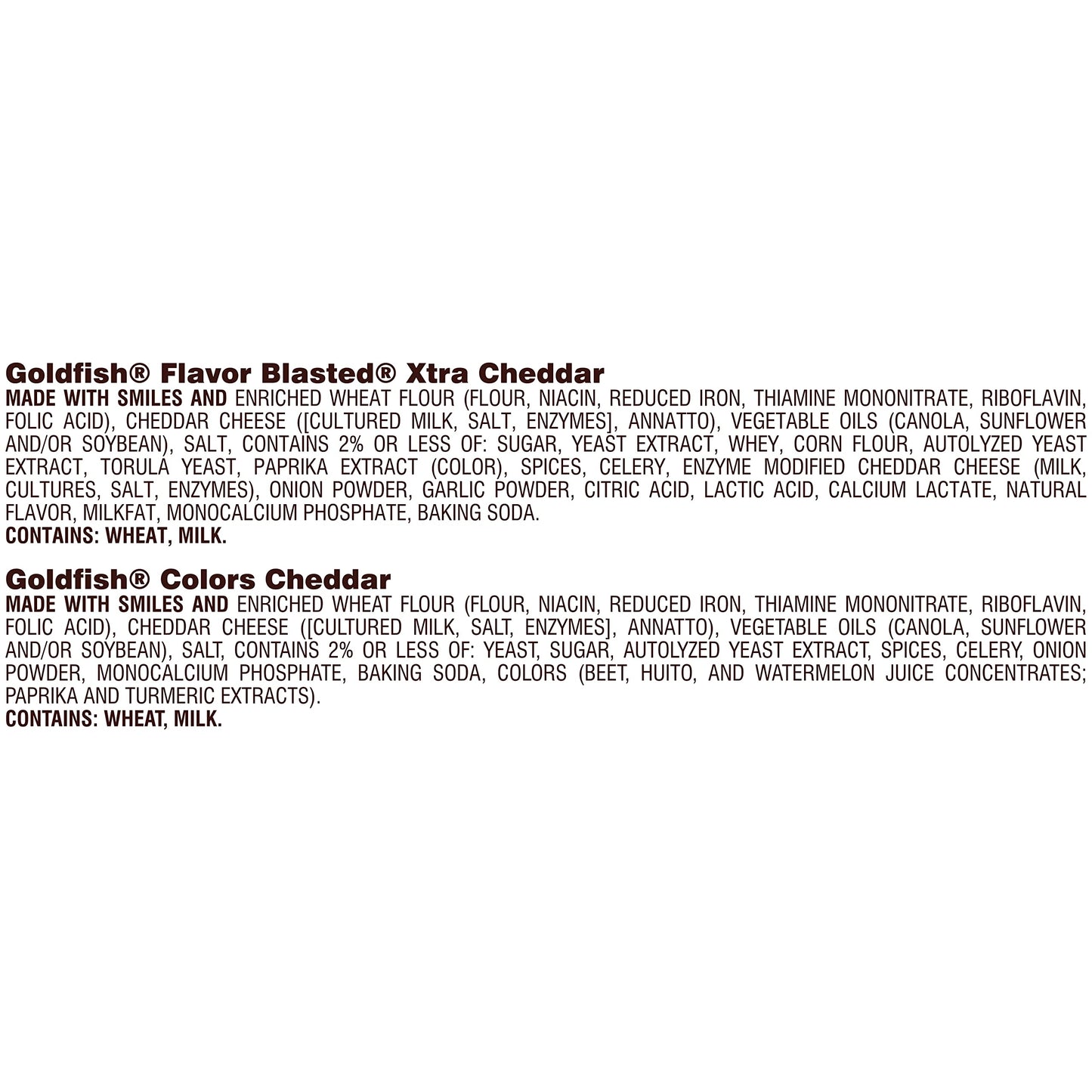 Goldfish Bold Mix Variety Pack Snack Crackers, 1 oz Snack Packs, 30 Ct Box